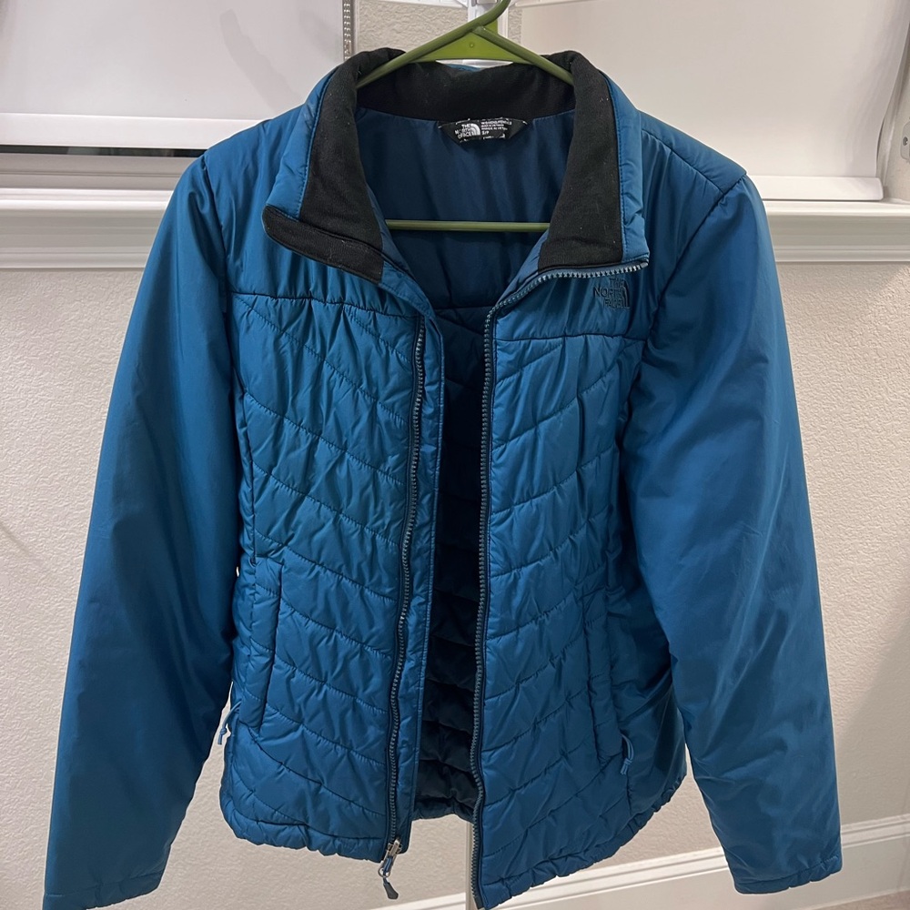 The North Face Women's Blue Insulated Jacket